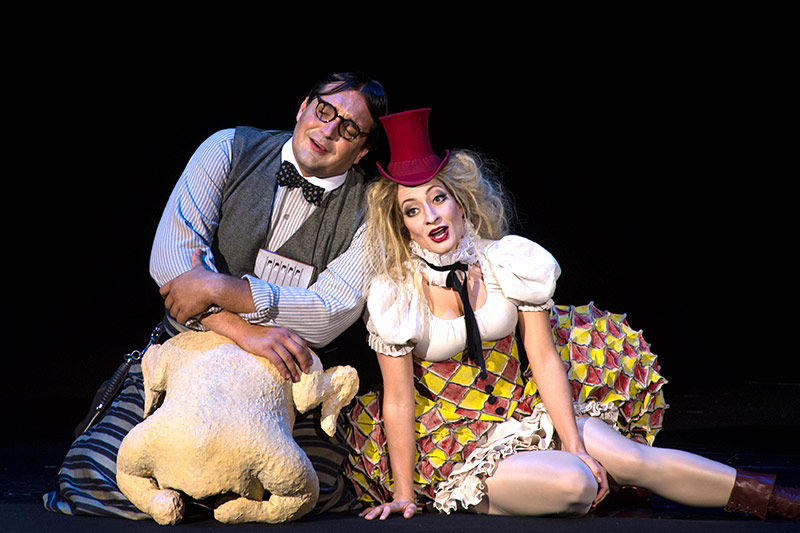 © Salzburger Festspiele/Ruth Walz Szene aus "Die Zauberflöte"