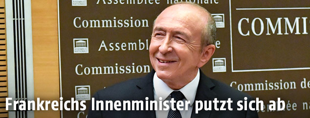 Frankreichs Innenminister Gerard Collomb