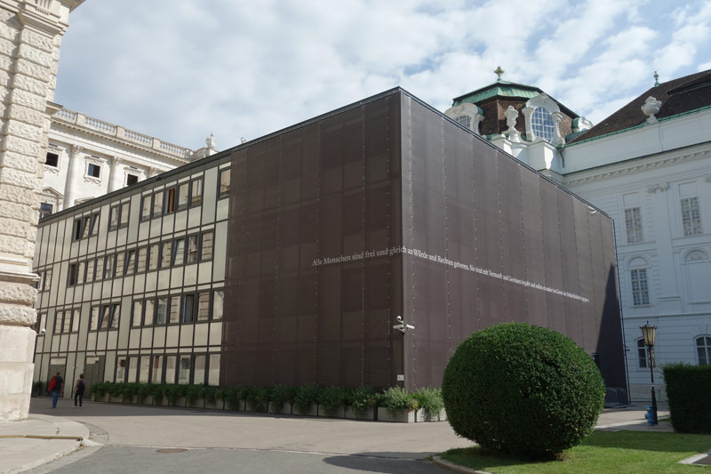 © ORF.at/Jürgen Klatzer Nebengebäude des Parlaments