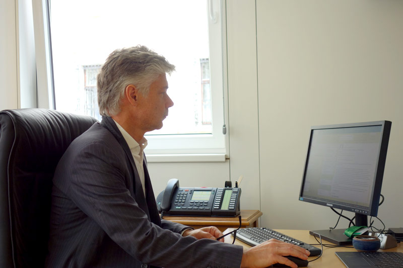 © ORF.at/Jürgen Klatzer Parlamentsdirektor Harald Dossi