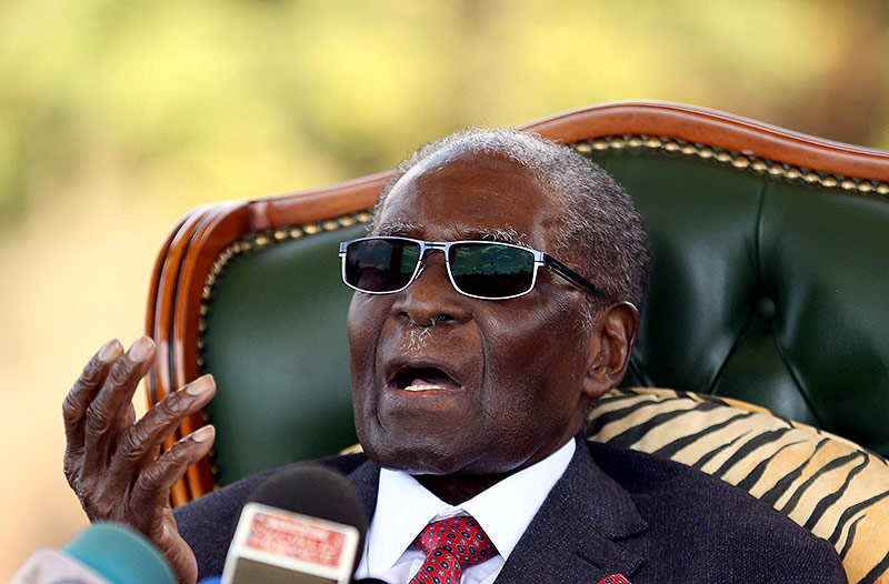 © Reuters/Siphiwe Sibeko Robert Mugbe
