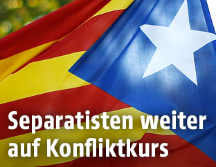 Fahne Kataloniens