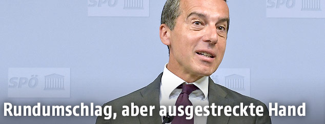 SP&Ouml;-Chef Christian Kern