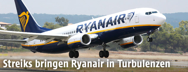 Flugzeug der Ryanair