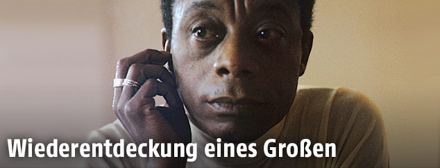 James Baldwin (1924-1987), hier auf einer Aufnahme vom J&auml;nner 1972