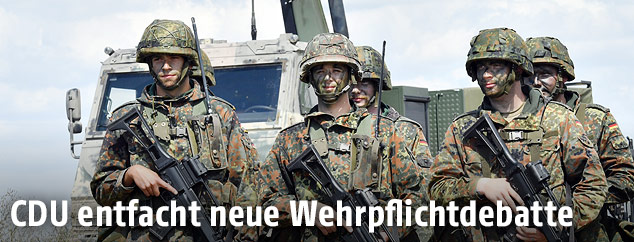 Soldaten der deutschen Bundeswehr