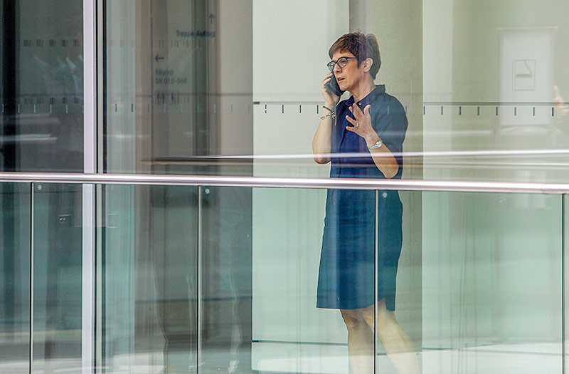 © APA/AFP/Omer Messinger Annegret Kramp-Karrenbauer