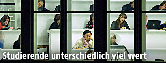 Studierende an der Universit&auml;t Wien
