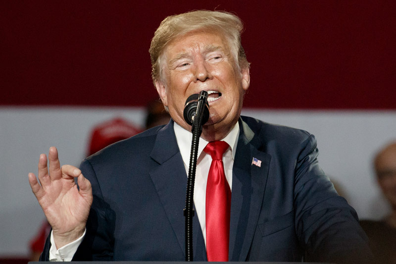 © AP/Carolyn Kaster US-Präsident Donald Trump