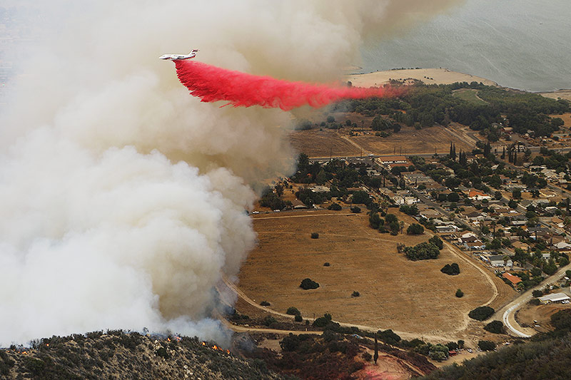 © APA/AFP/Getty Images/Mario Tama Löschflugzeug