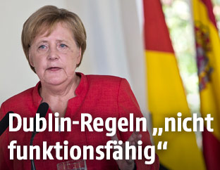Die deutsche Bundeskanzlerin Angela Merkel