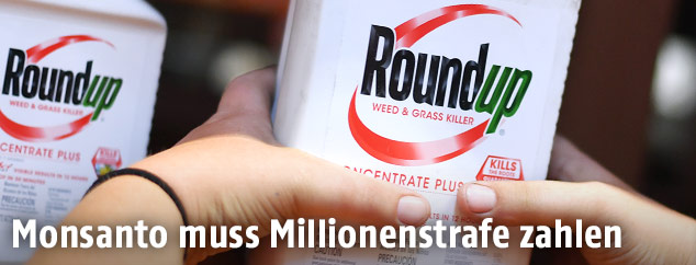 Roundup-Unkrautvernichter