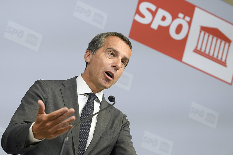 © APA/Hans Klaus Techt SPÖ-Vorsitzender Christian Kern
