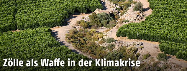 Ein ausgetrockneter Fluss