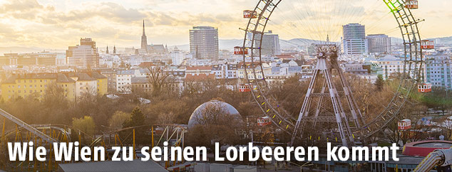 Blick auf Wien