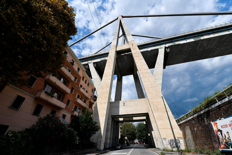 Eingestürzte Brücke
