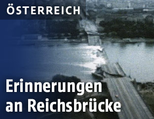 Zerstörte Reichsbrücke
