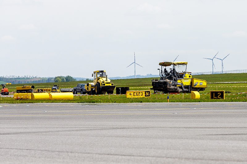 © ORF.at/Christian Öser Bauarbeiten auf dem Flughafen Wien