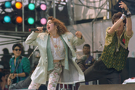 © AP/Amy Sancetta Madonna, 1985