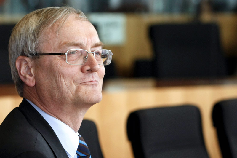 © AP/Franka Bruns Der ehemalige Chef des deutschen Bundesnachrichtendienstes (BND), August Hanning