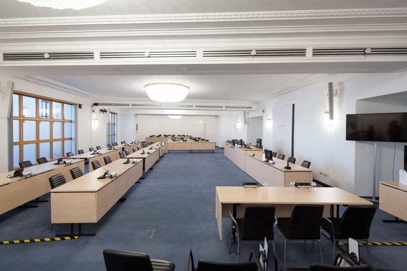 © ORF.at/Roland Winkler Eindrücke von den Räumlichkeiten des BVT-Ausschusses
