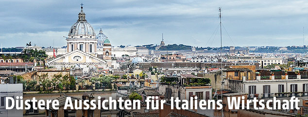 Stadtansicht von Rom