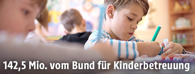 Kinder im Kindergarten