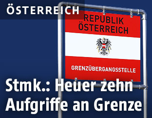Grenz&uuml;bergang in der Steiermark