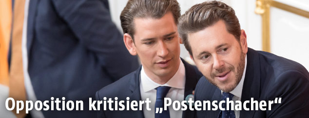 Harald Mahrer und Sebastian Kurz