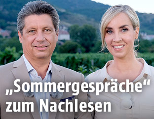 Hans Bürger und Nadja Bernhard