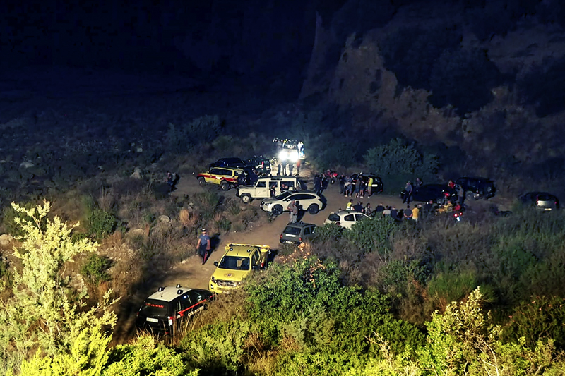 © APA/AFP/Kontrolab Einsatzkräfte bei der Raganello-Schlucht in Kalabrien