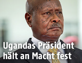 Ugandas Pr&auml;sident Yoweri Museveni
