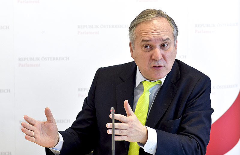 Der geschäftsführende FPÖ-Klubobmann Walter Rosenkranz