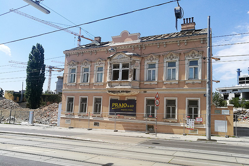 © ORF.at/Christian Körber Ein Haus wird abgerissen