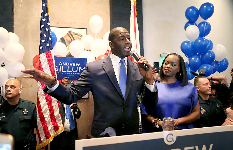 © AP/Steve Cannon Andrew Gillum