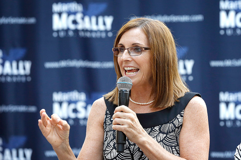 © AP/Ross D. Franklin Martha McSally
