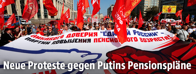 Proteste in Russland