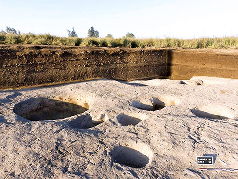 © AP/Egyptian Ministry of Antiquities Ausgrabungen im Nildelta
